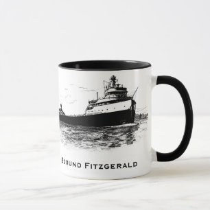 St. Clairの川のエドマンドFitzgerald マグカップ