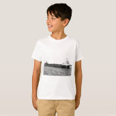 St. Clairの川のエドマンドFitzgerald Tシャツ (正面フル)