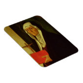 St. Clare, c.1485-90 (パネルの温度) マグネット (右側)