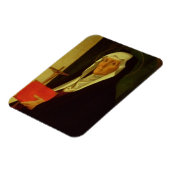 St. Clare, c.1485-90 (パネルの温度) マグネット (左側)