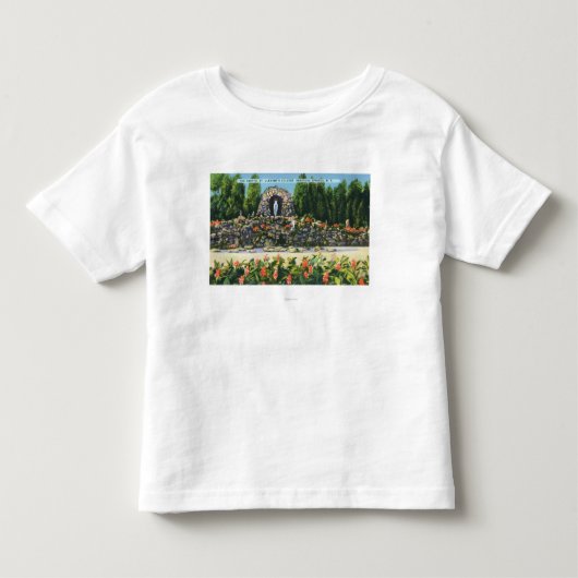 St Clementの大学小洞窟 トドラーTシャツ (正面)