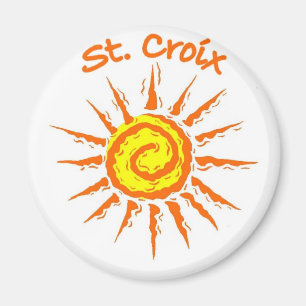 St. Croix、米国バージン諸島 マグネット