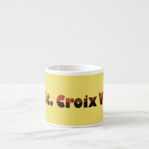 St. Croix USVIバージン諸島のやし エスプレッソカップ