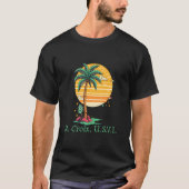 St. Croix usvi US Virgin Island Souvenir Vacation  Tシャツ (正面)