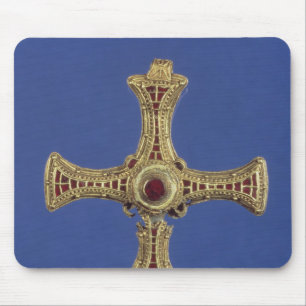 St Cuthbertの十字 マウスパッド