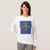St Cuthbertの十字 Tシャツ (正面フル)