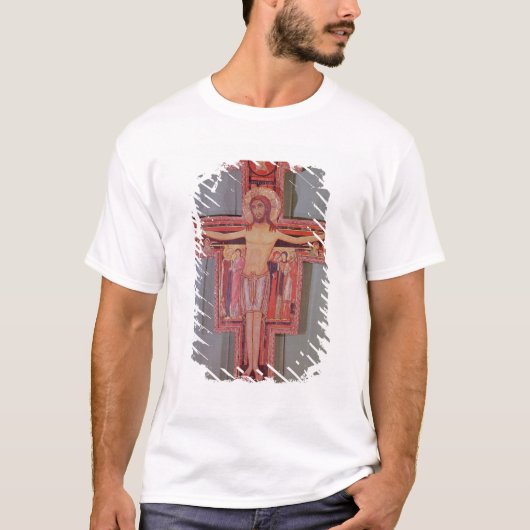 St. Damianの十字架像 Tシャツ (正面)