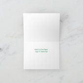 St Davidの日カード第1 Pl。 WSCO カード (内部)