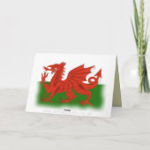 St Davidの日カード カード (裏面)