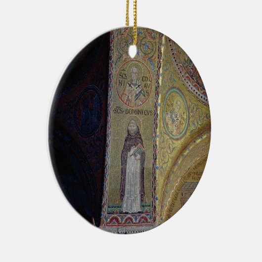 St Dominicおよびセントニコラスのアトリウムのモザイク セラミックオーナメント (右)