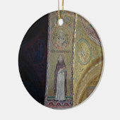 St Dominicおよびセントニコラスのアトリウムのモザイク セラミックオーナメント (左)