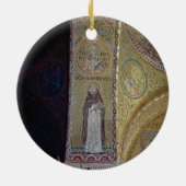 St Dominicおよびセントニコラスのアトリウムのモザイク セラミックオーナメント (裏面)