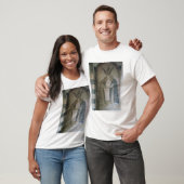 St DominicおよびSt Francis (フレスコ画の会合 Tシャツ (ユニセックス)