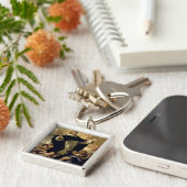 St Dominic 1170-1221年 キーホルダー (側面)