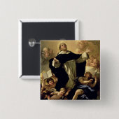 St Dominic 1170-1221年 缶バッジ (正面&裏面)