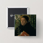 St Dominic 1515年(キャンバスの油) 缶バッジ (正面&裏面)