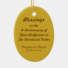 St. Dominic de Guzman (PM 02) セラミックオーナメント