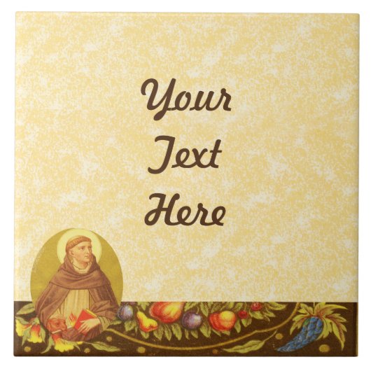 St. Dominic de Guzman (PM 02a) DIYデザイン タイル (正面)