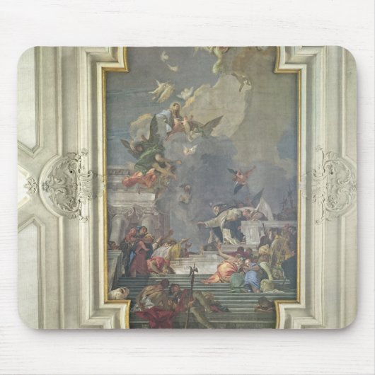 St Dominic (fres著数珠の施設 マウスパッド (正面)