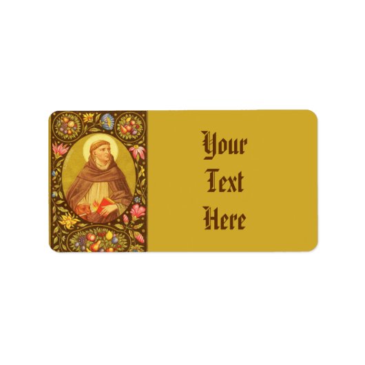 St. Dominic (PM 02)フルブリードAvge MPラベル4b ラベル (正面)