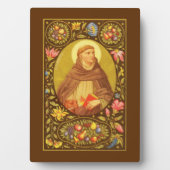 St. Dominic (PM 02) 5"x7"プラーク1 with Easel フォトプラーク (正面)