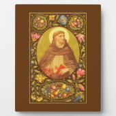 St. Dominic (PM 02) 8"x10"プラーク1 With Easel フォトプラーク (正面)