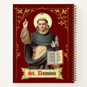 St. Dominic Preaching (BEN 002) ノートブック (裏面)