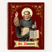 St. Dominic Preaching (BEN 002) ノートブック (正面)