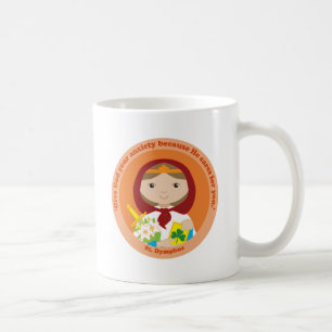 St. Dymphna コーヒーマグカップ