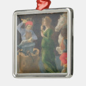 St. EligiusのThからのpredellaのパネルの奇跡 メタルオーナメント (左)