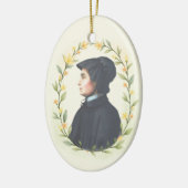 St Elizabeth Ann Seton God's Peace and Blessings セラミックオーナメント (左)
