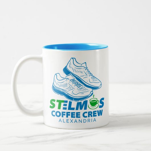 St. Elmo's Coffee Crew ツートーンマグカップ (左)