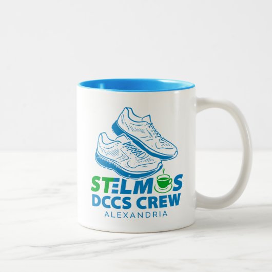 St. Elmo's DCCS Running Crew Alexandria ツートーンマグカップ (右)