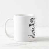 St. Ephremのコーヒー・マグの祈りの言葉 コーヒーマグカップ (左)