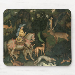 St. Eustachius、c.1438-42の視野 マウスパッド