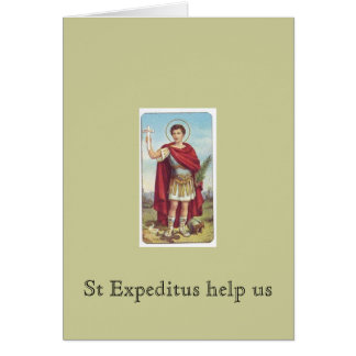 St Expeditusは私達を救済します