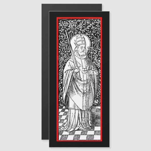 St. Fabian (BG 01a)磁気グリーティングカード (正面/裏面)