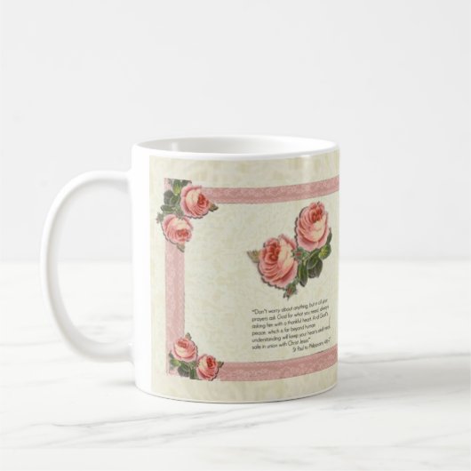 St. Faustinaのあなたの神の慈悲のイエス・キリストIの信頼マグ コーヒーマグカップ (左)