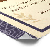 St. Felix Spider’s Web Catholic Saint Game Sign ポスター (角)