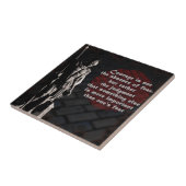 St. Florianの勇気の消防士 タイル (側面)