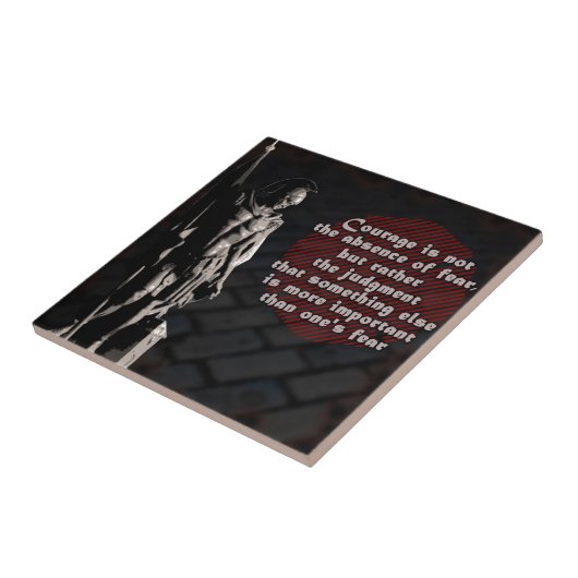 St. Florianの勇気の消防士 タイル (側面)