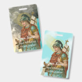 St. Florian with Bucket (両方; M 019) バッジ (正面&裏面)