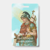 St. Florian with Bucket (両方; M 019) バッジ (裏面)