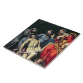 St FrancisおよびSt Mary Magdalene、c.1が付いているピエタ タイル (側面)