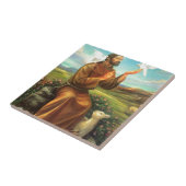 St Francisのフルカラーのティー、タイ、マグ、Samsungは包装します タイル (側面)