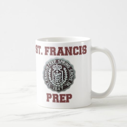 St. Francisの準備のマグ コーヒーマグカップ (右)