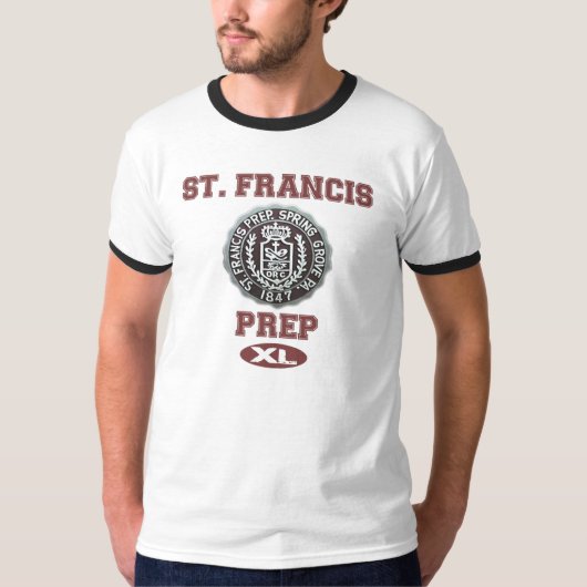 St. Francisの準備の体育館スタイルT Tシャツ (正面)