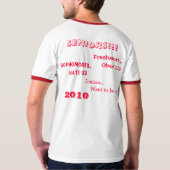 St Francisの船員2010年 Tシャツ (裏面)