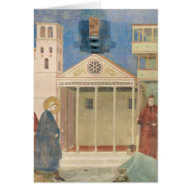 St Francisはシンプルな人1297-99年によって名誉を与えました (正面)