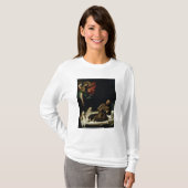 St Francisは天使のミュージシャンによって慰めました Tシャツ (正面フル)